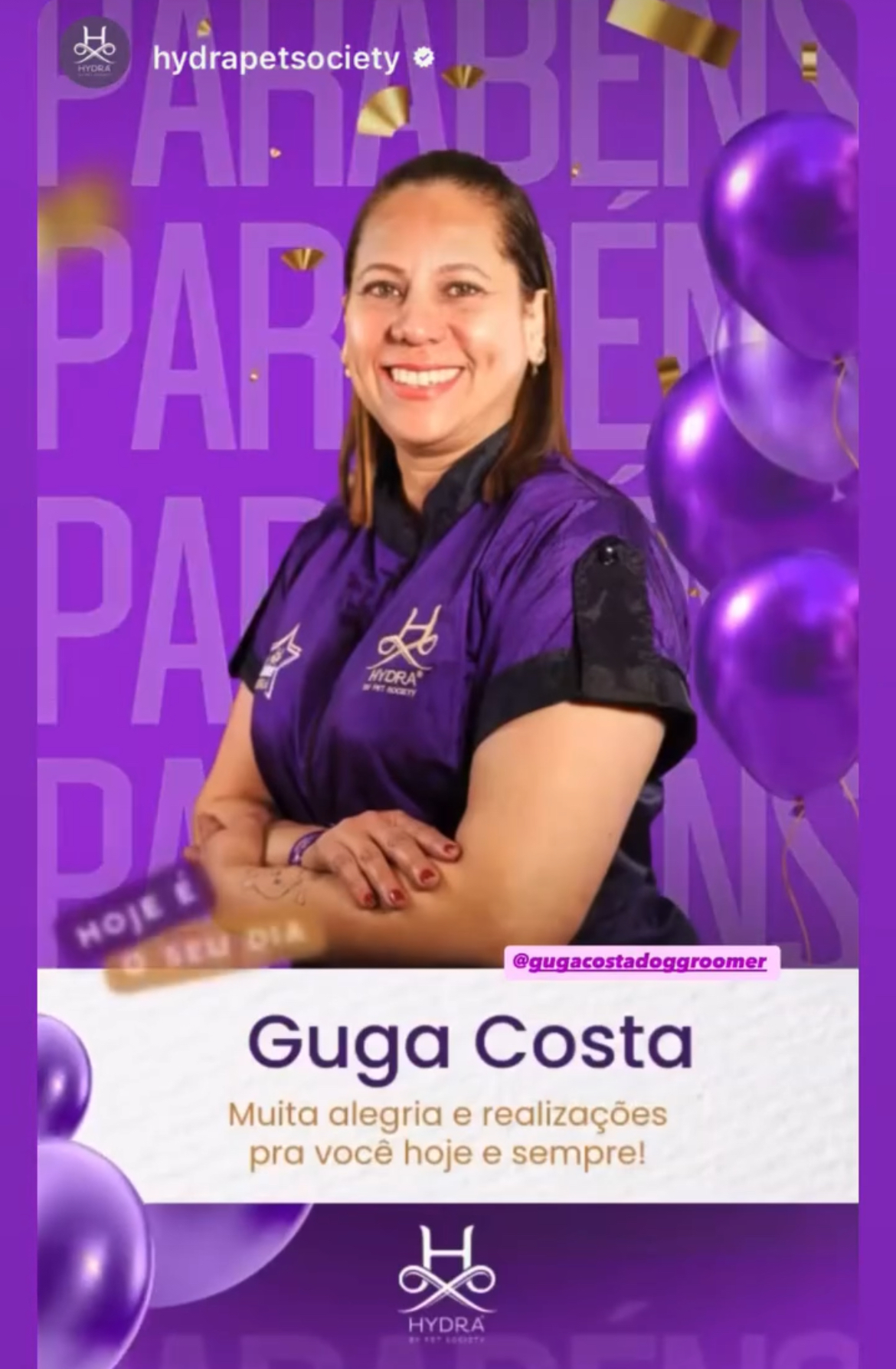 Guga Costa — Pet Groomer Profissional