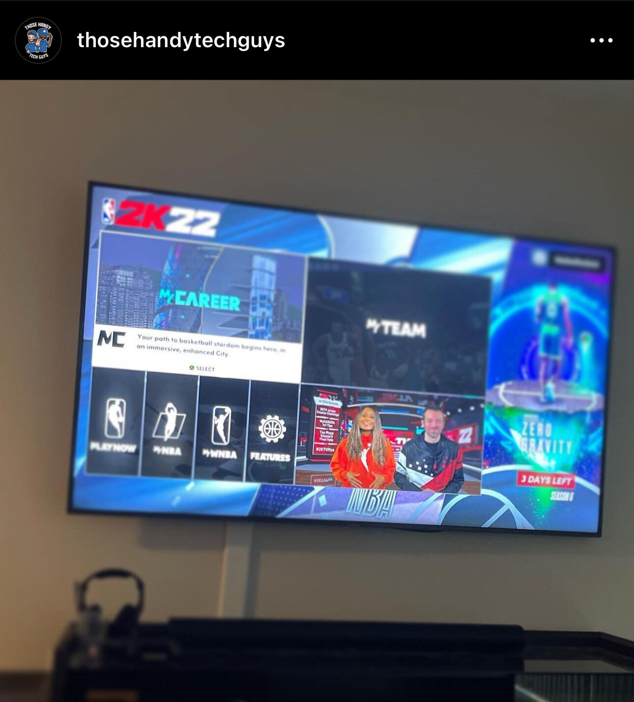 Game Room TV Install