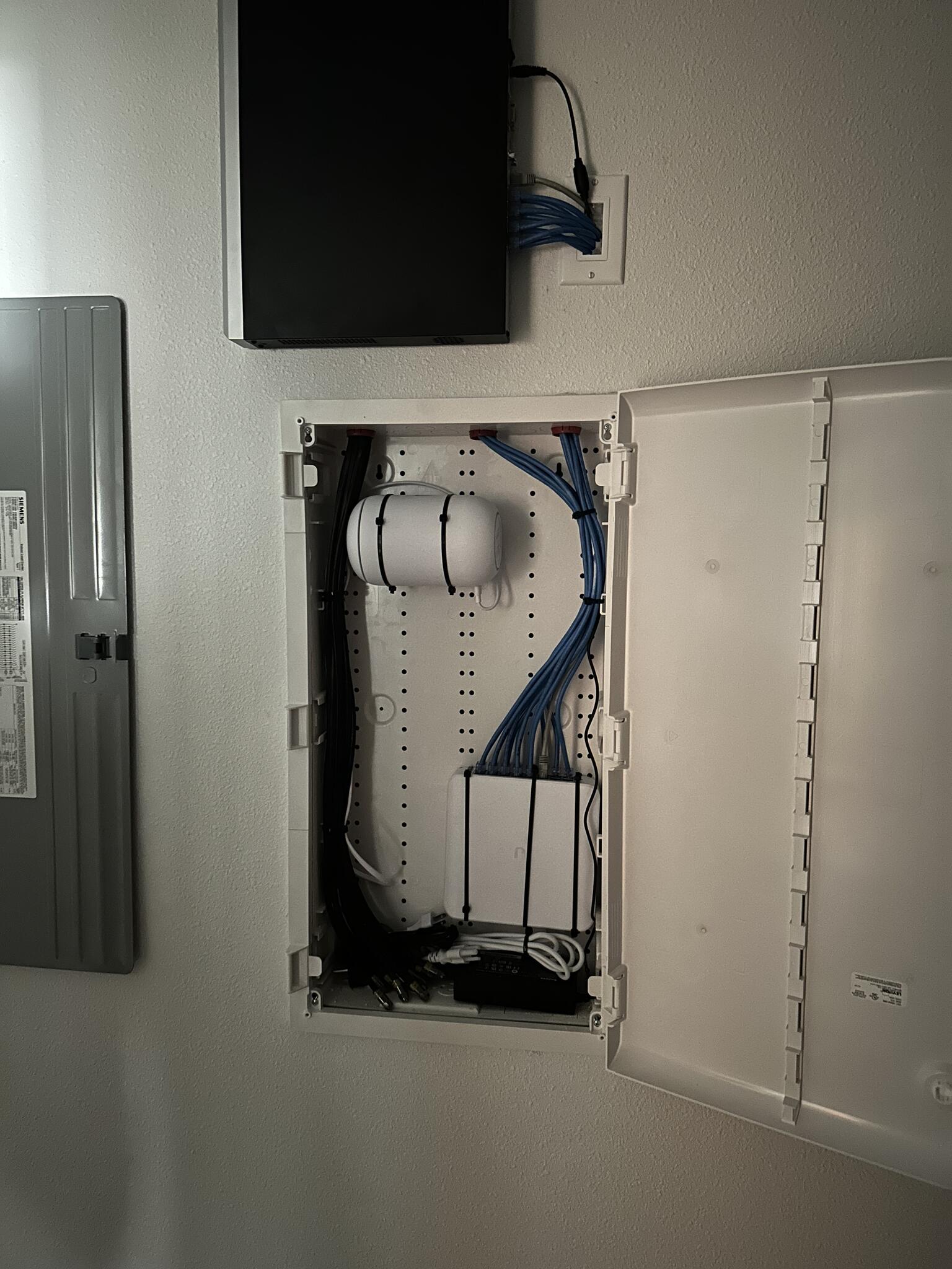 Structured Wiring Panel