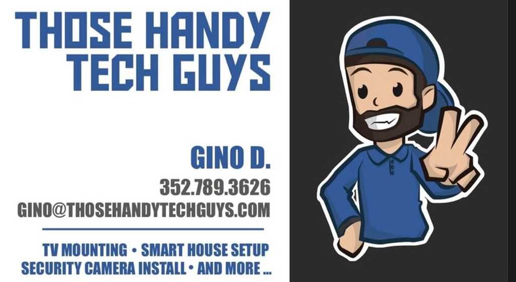 Gino D. — Those Handy Tech Guys business card