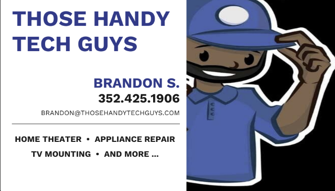 Brandon S. — Those Handy Tech Guys business card