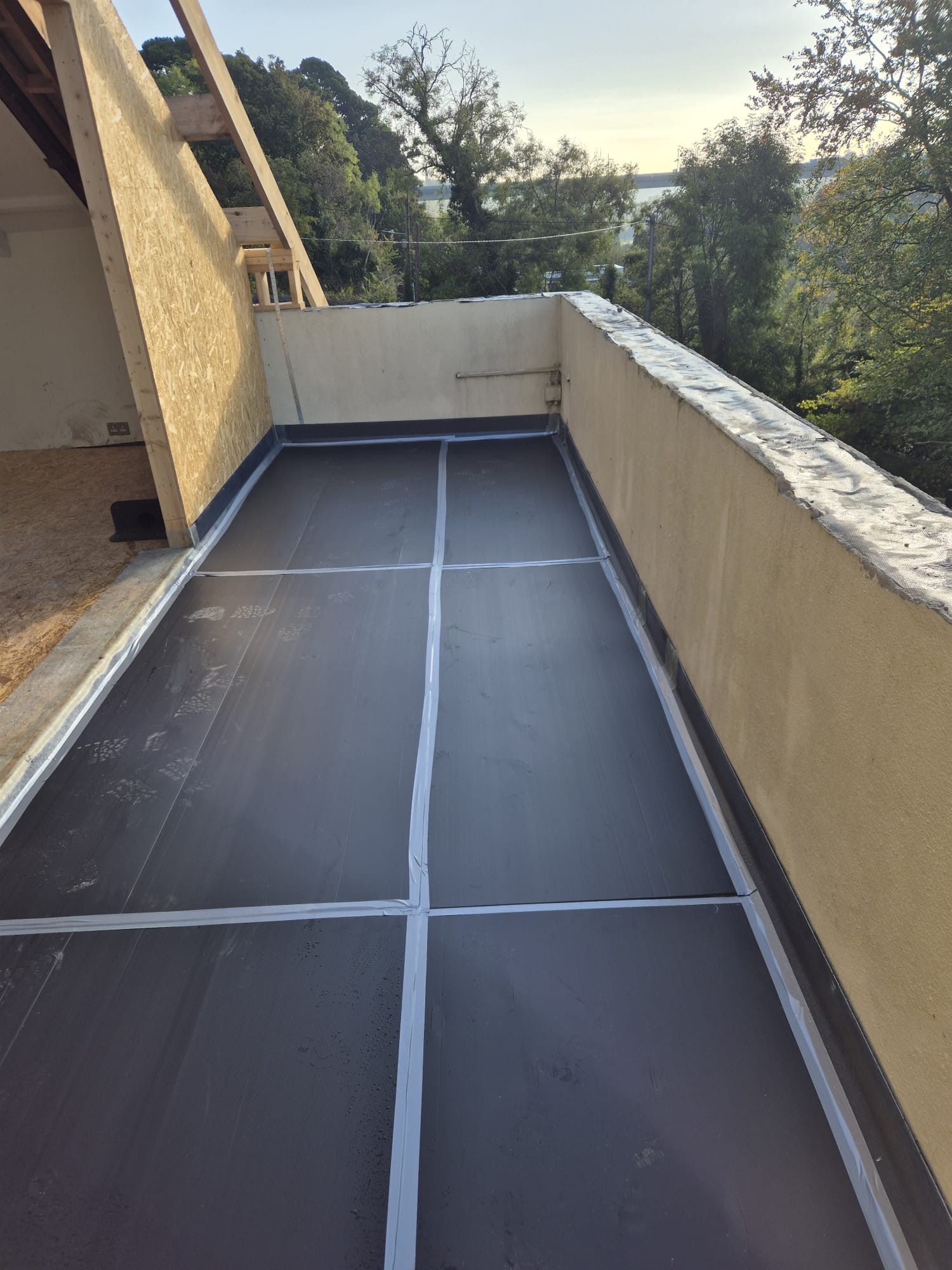 Flat roof waterproofing & membrane, Dublin, by FIX & FINISH handyman Dublin