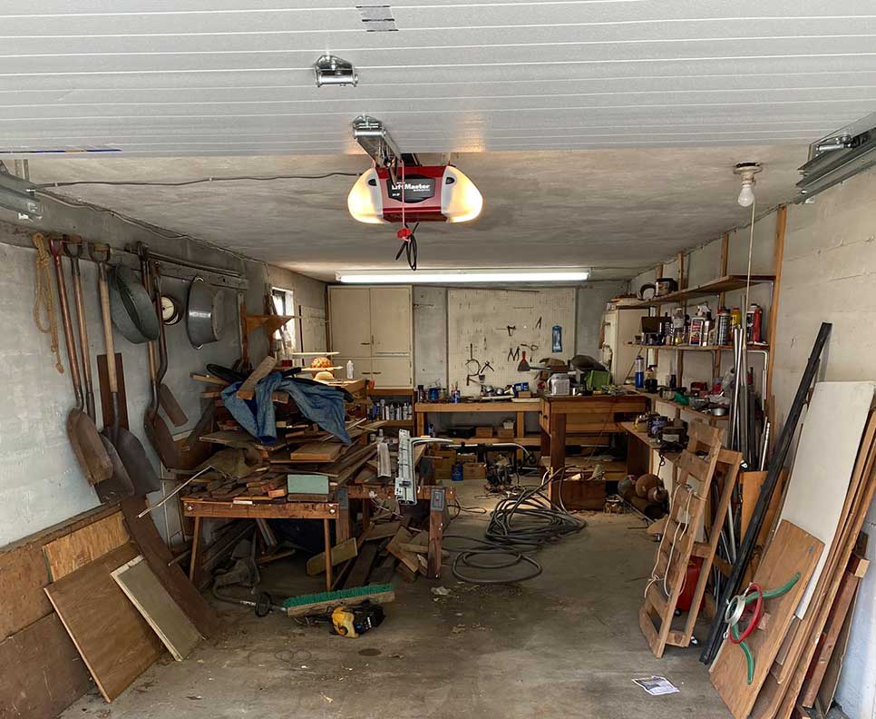 before — Garage Cleanout — Liverpool, NY