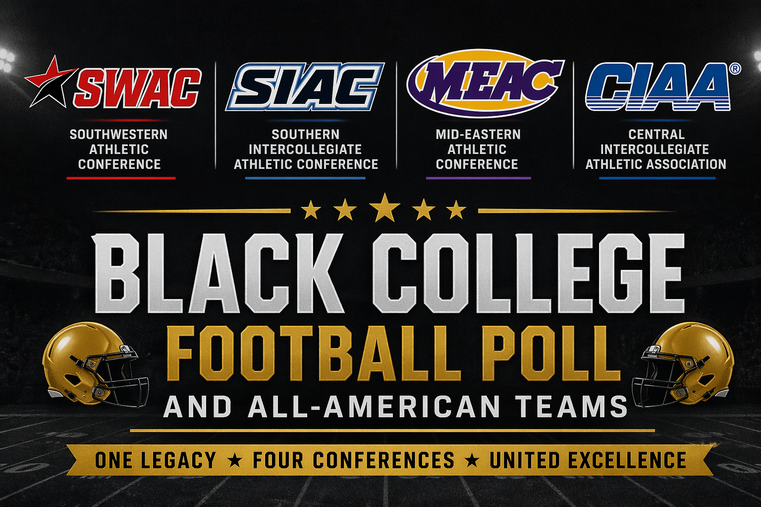 HISTORIC: Black College Football Poll & All-American Teams Set to Debut in 2026 🏈⭐