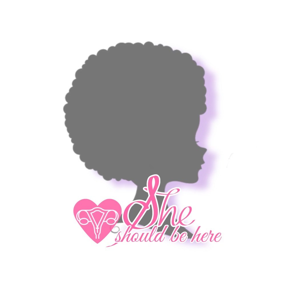 She Should Be Here Logo