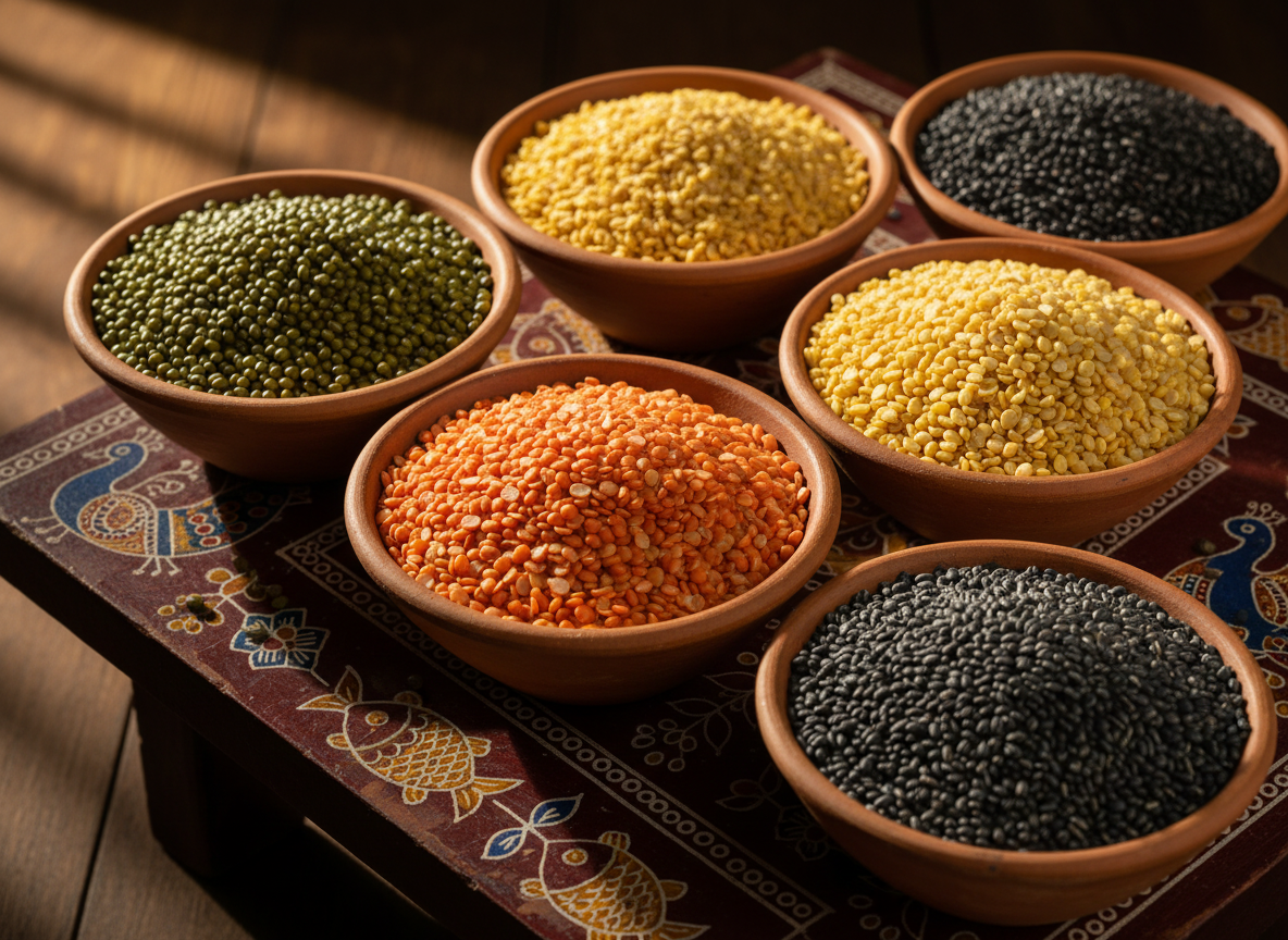 Wholesome Pulses — Unpolished, protein-rich, earthy texture