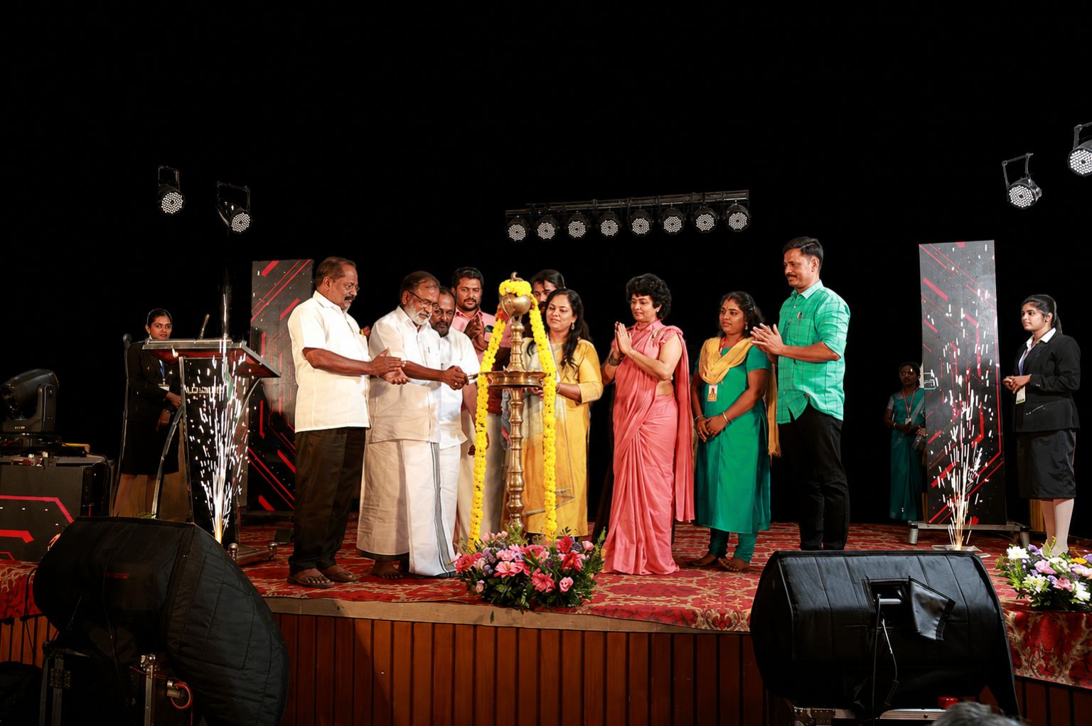 Visit by Dr. Punalur Somarajan, Chairman, Gandhi Bhavan