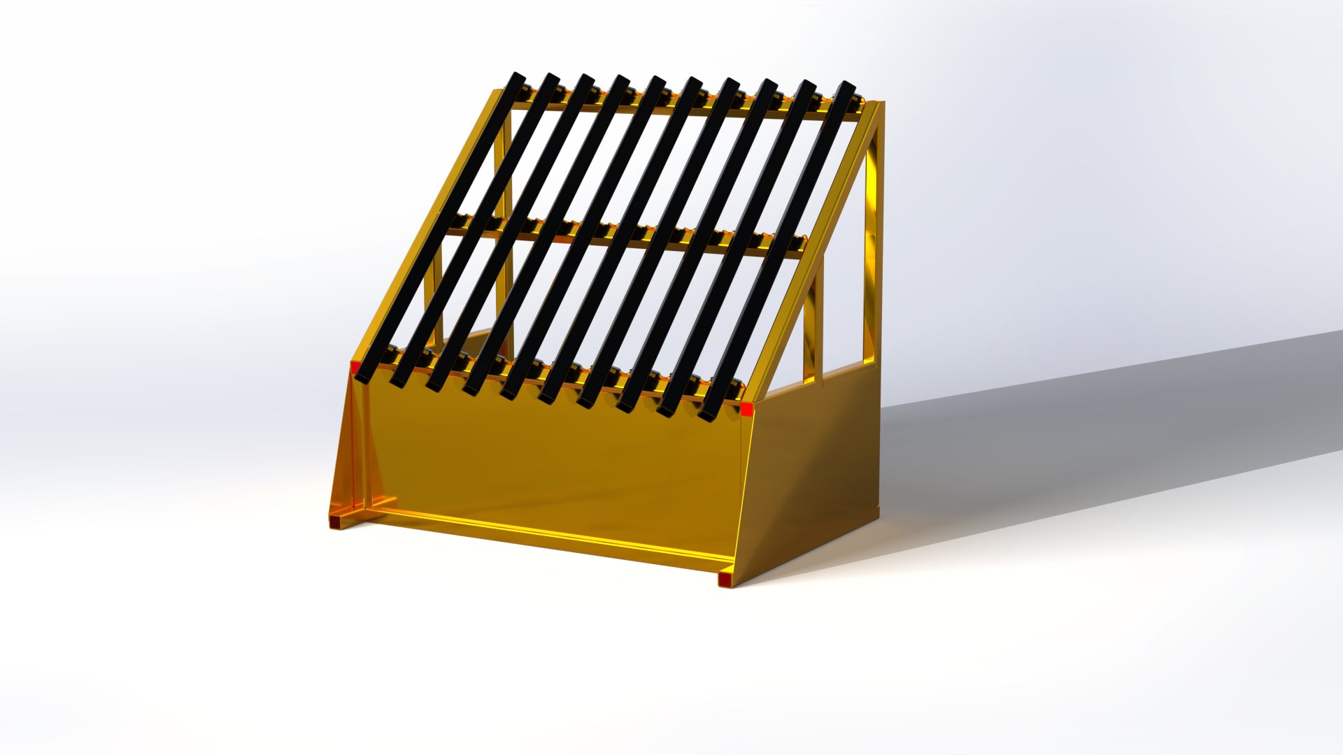 Mini Static Grizzly - Angled View