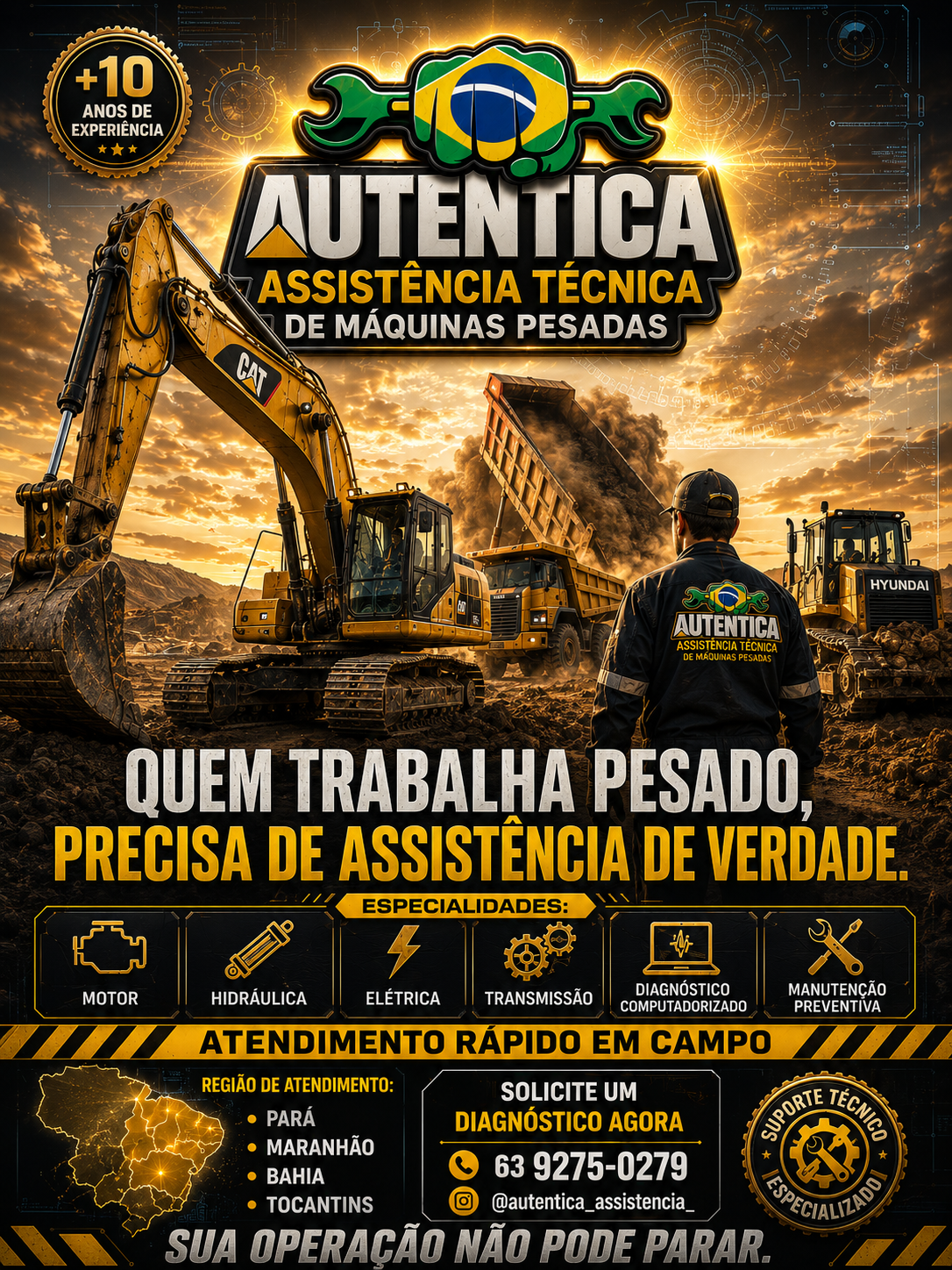 Quem Trabalha Pesado, Precisa de Assistência de Verdade