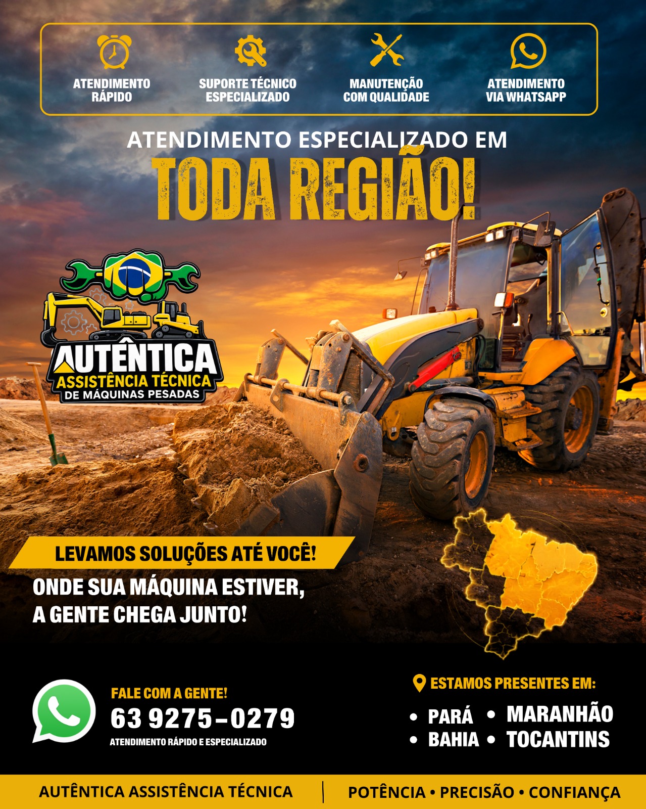 Atendimento em Toda Região