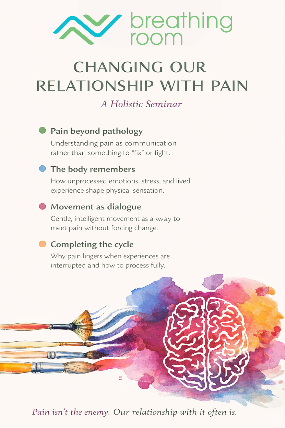 Changing Our Relationship With Pain
