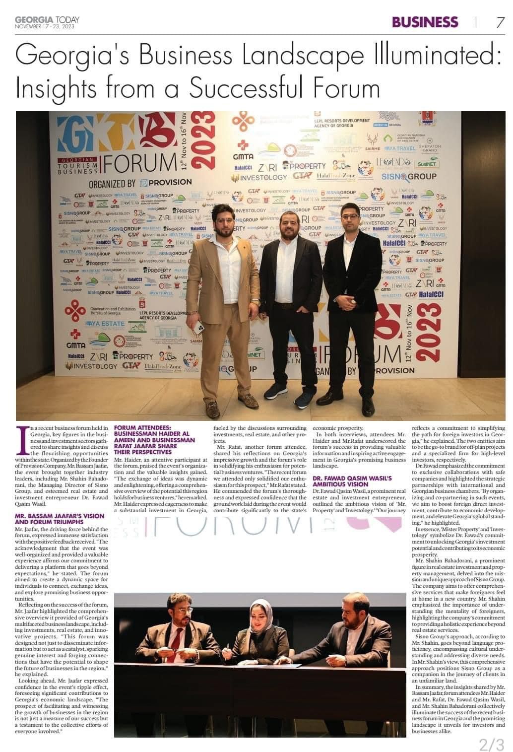 Georgia Today · Pro Vision on the Georgian Market