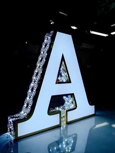 Illuminated Letter A