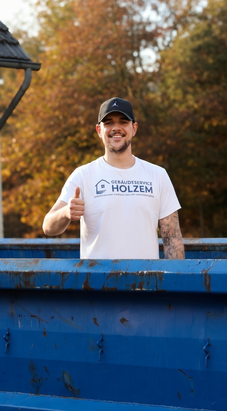 Dominik Holzem, Inhaber Gebäudeservice Holzem