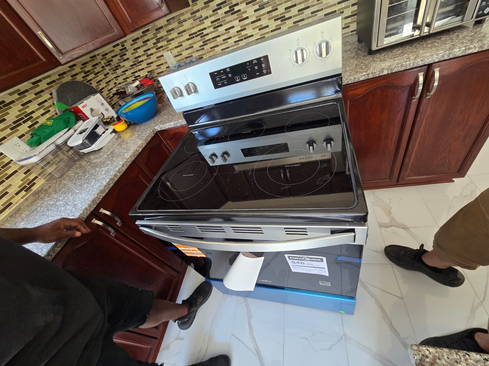 Electric Range Installation