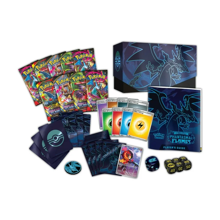 Mega Evolutions Phantasmal Flames ETB view 2