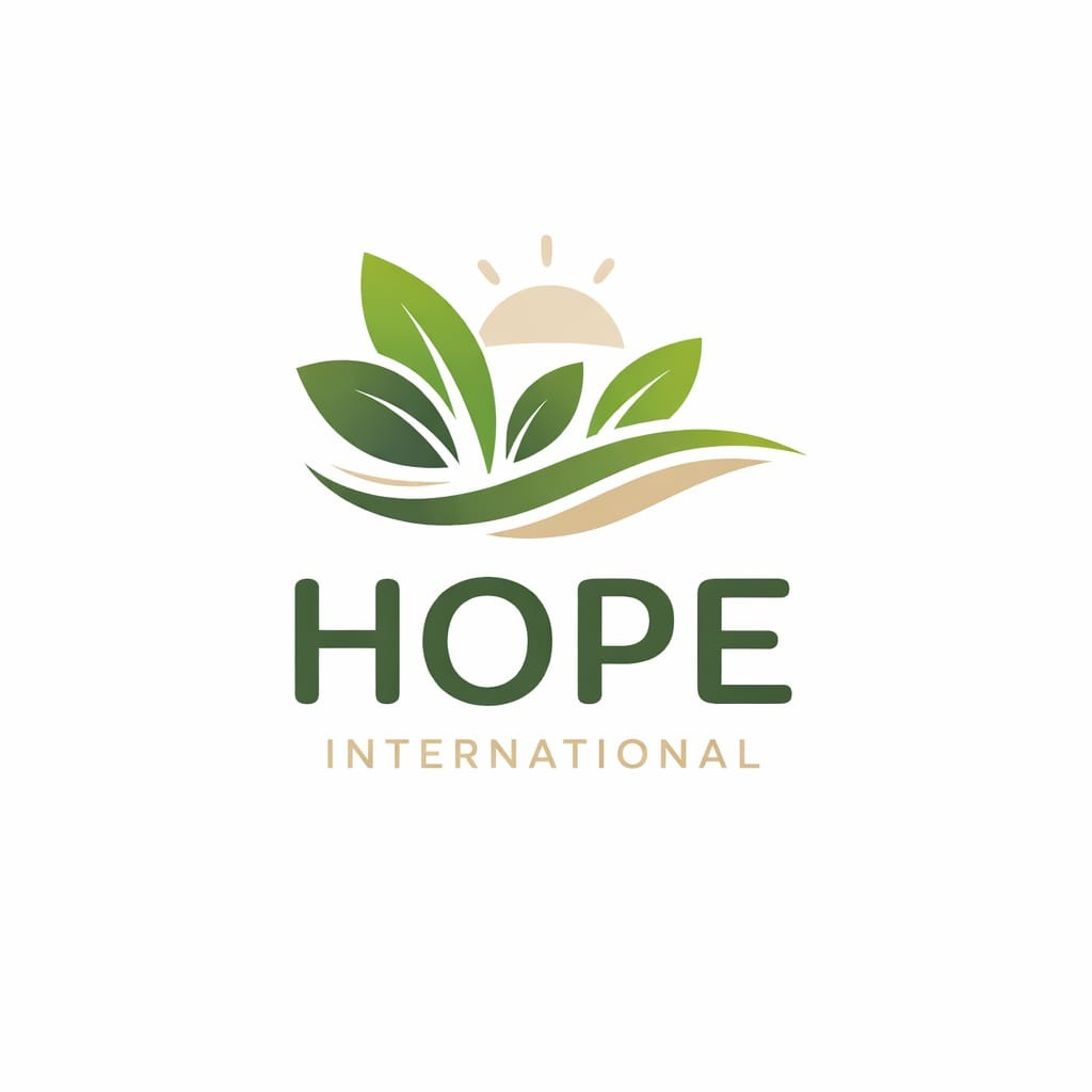 Hope International Logo - Premium Herbal Exporter