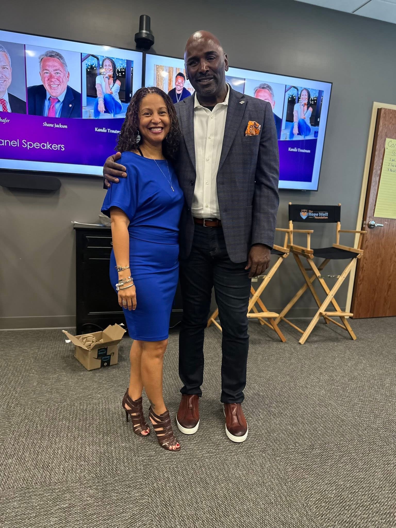 Reico Hopewell at The HopeWell Foundation Panel Speakers event