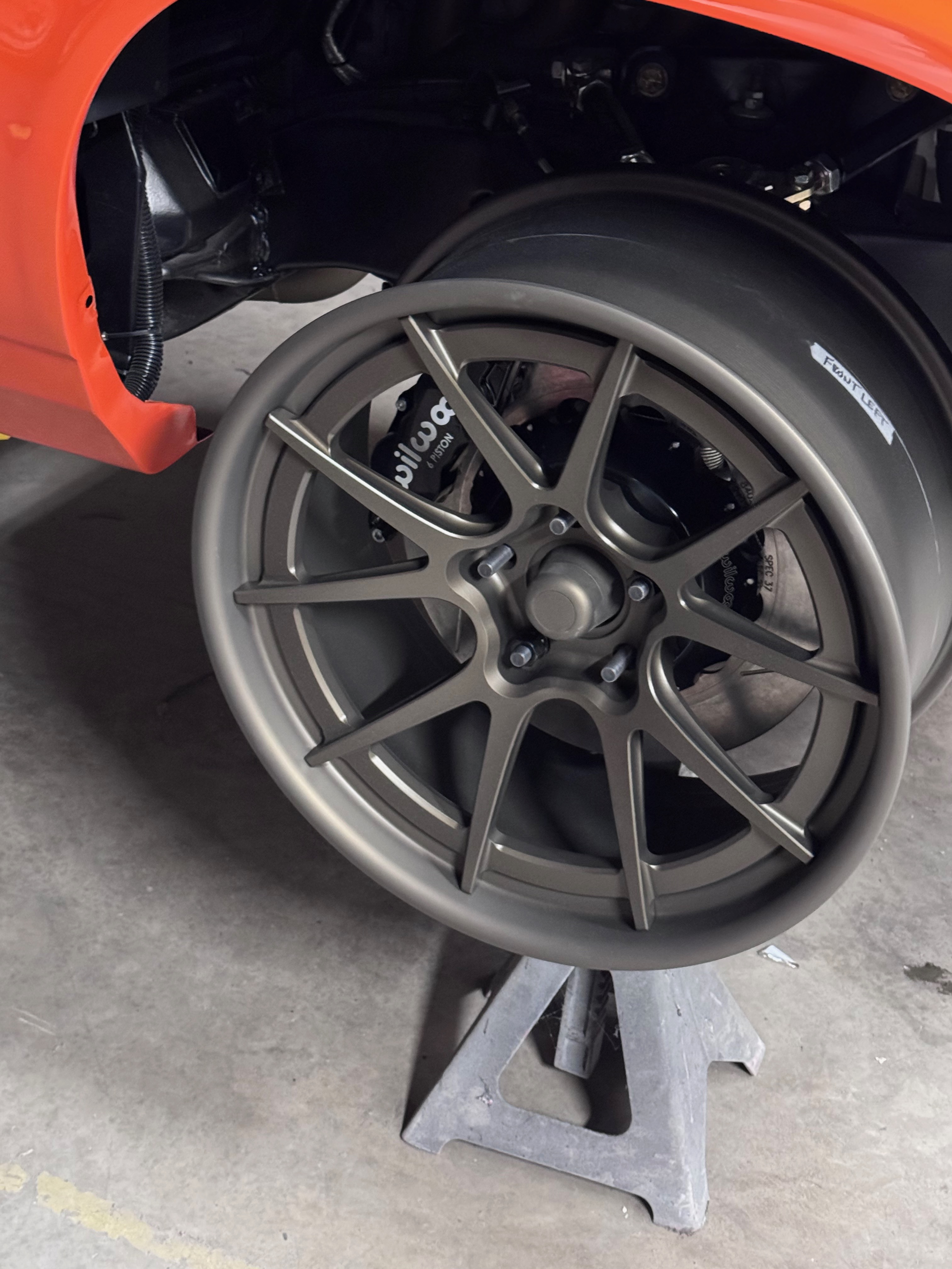 Cerakote® Forged Wheel Finish
