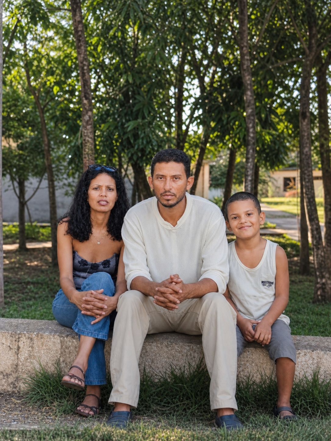 Os pais e o filho — o começo de tudo