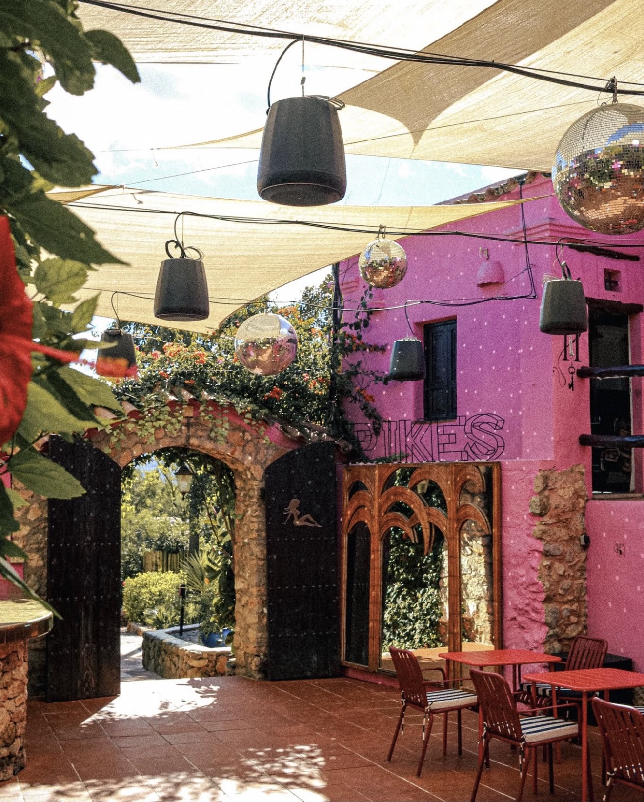 Private Ibiza nightlife atmosphere.