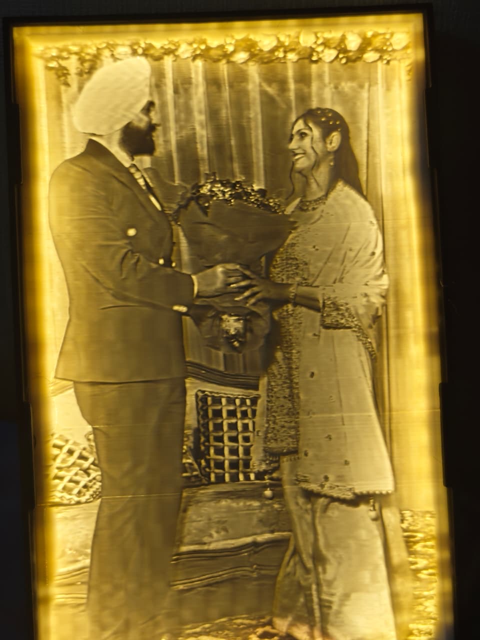 Wedding Lithophane
