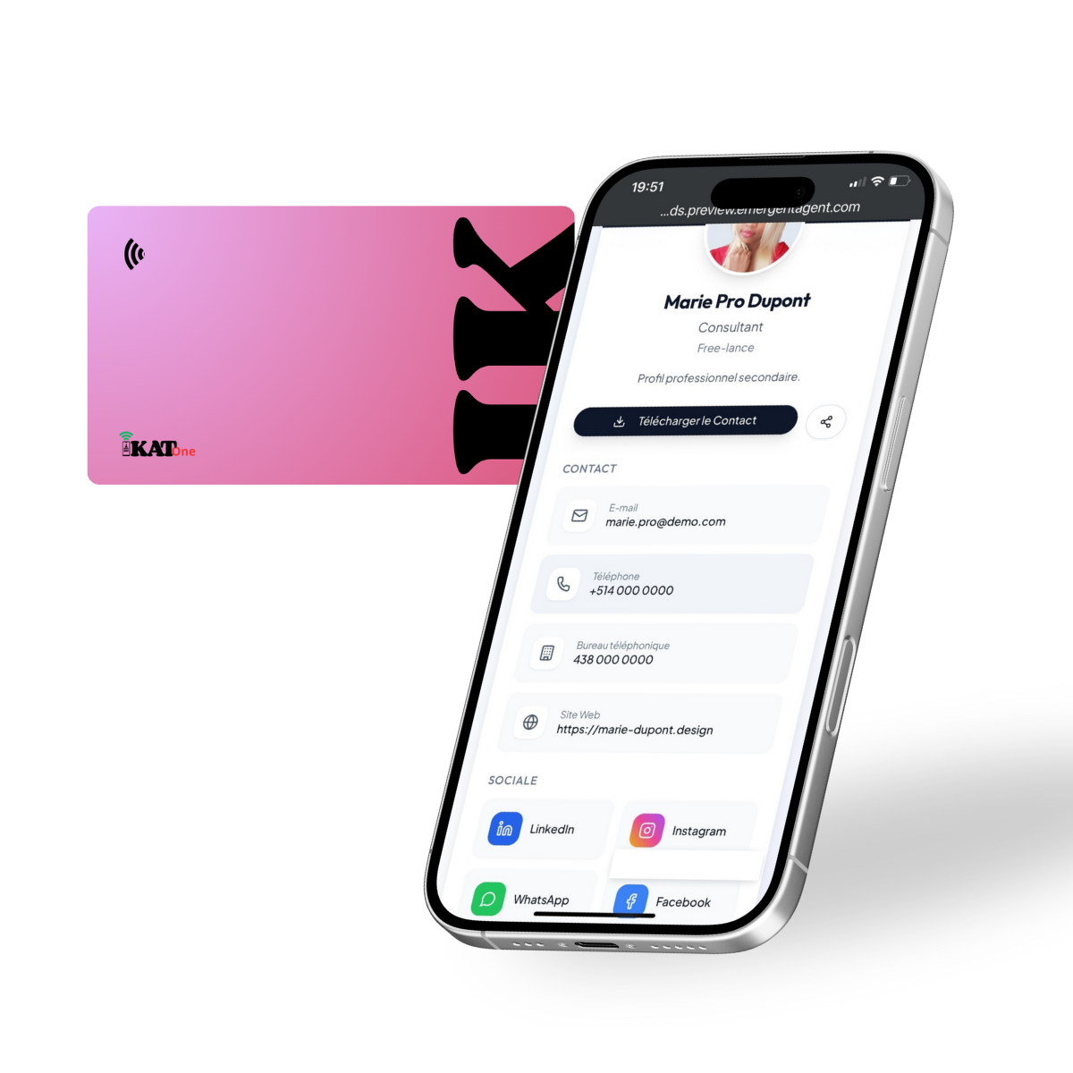 IKATone Brand Card