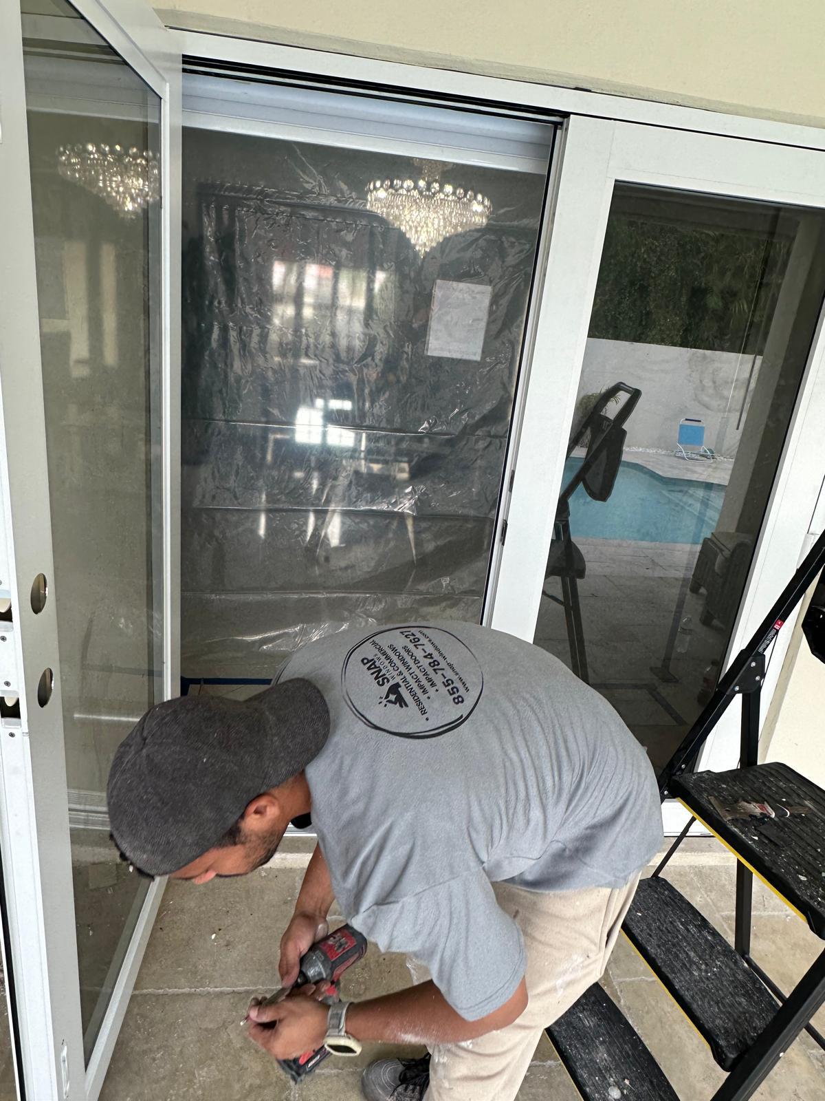 South Florida home with newly installed impact windows