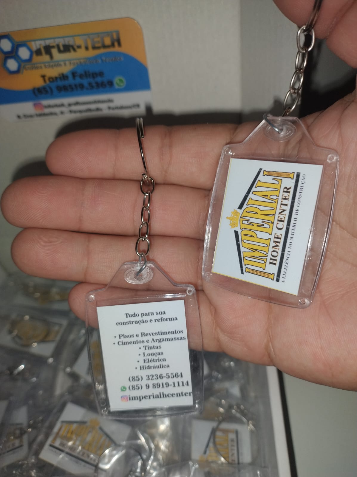 Chaveiros Acrílicos