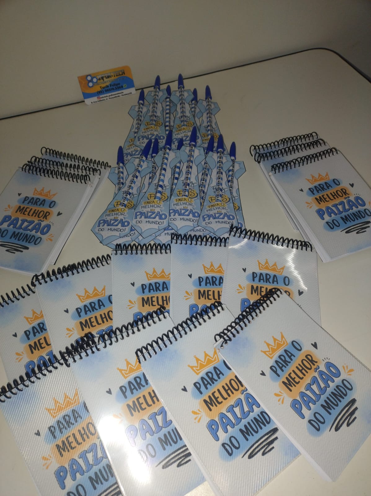 Kit Bloco de Notas Dia dos Pais