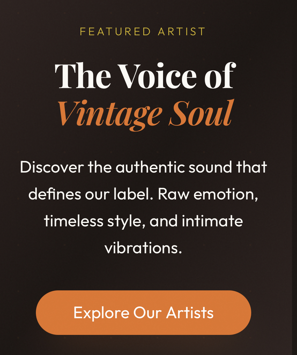 The Voice of Vintage Soul