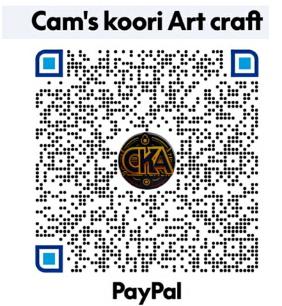 PayPal QR — Cam's Koori Art