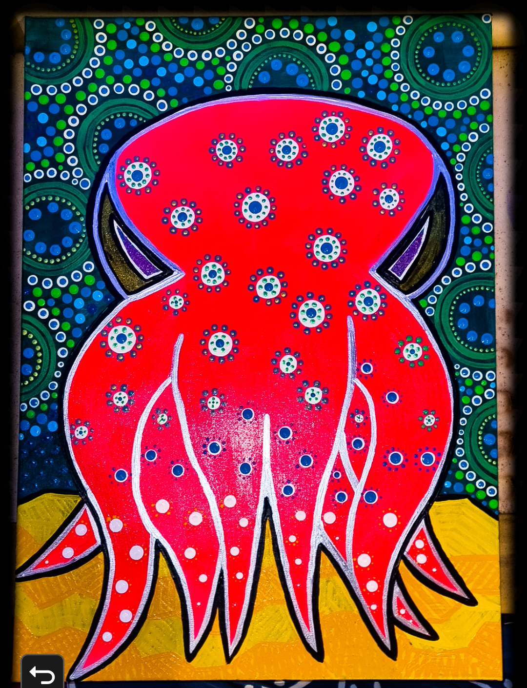 Red Octopus Dreaming