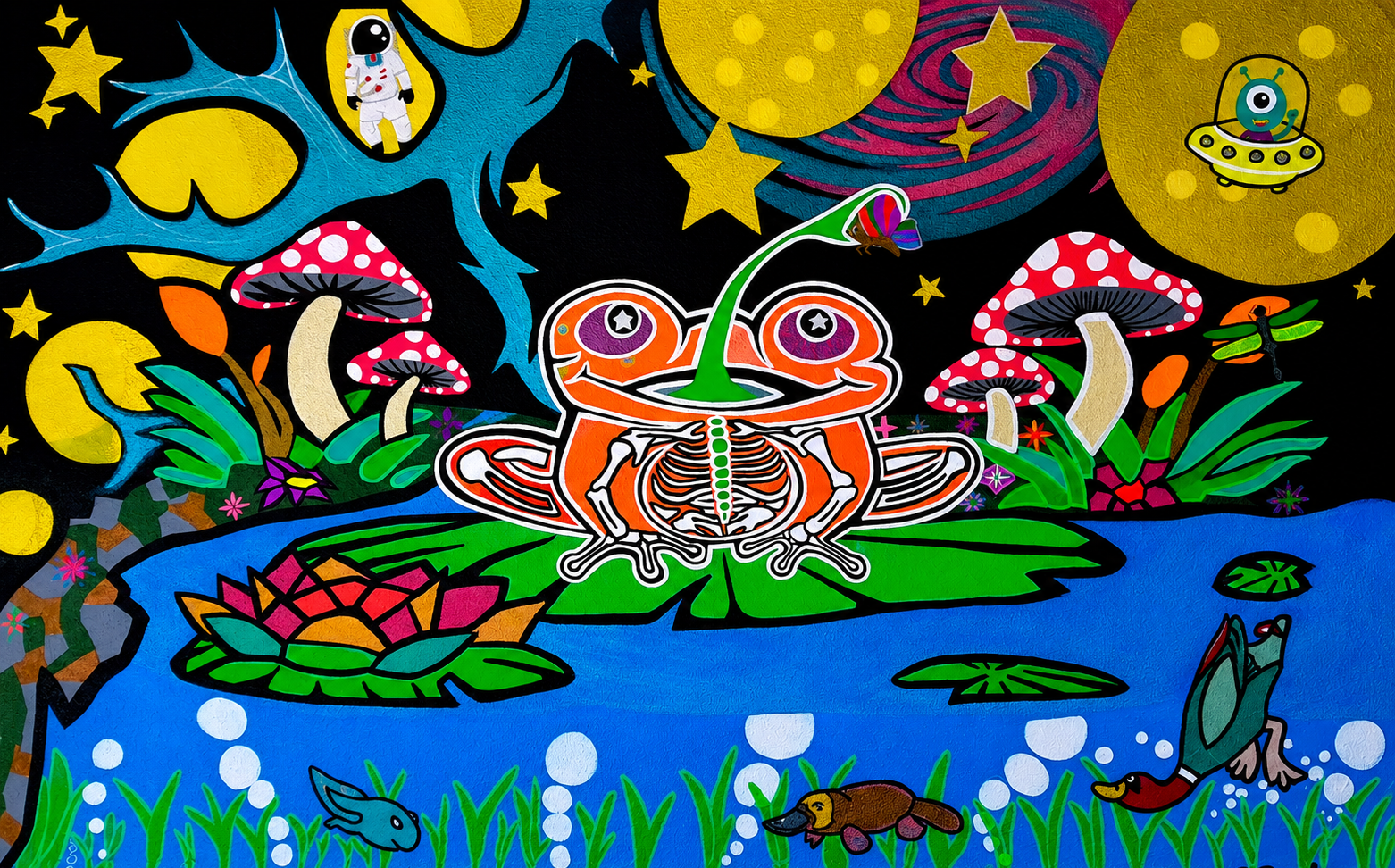Cam's Koori Art hero