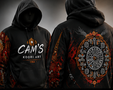 Cam's Koori Art Signature Hoodie