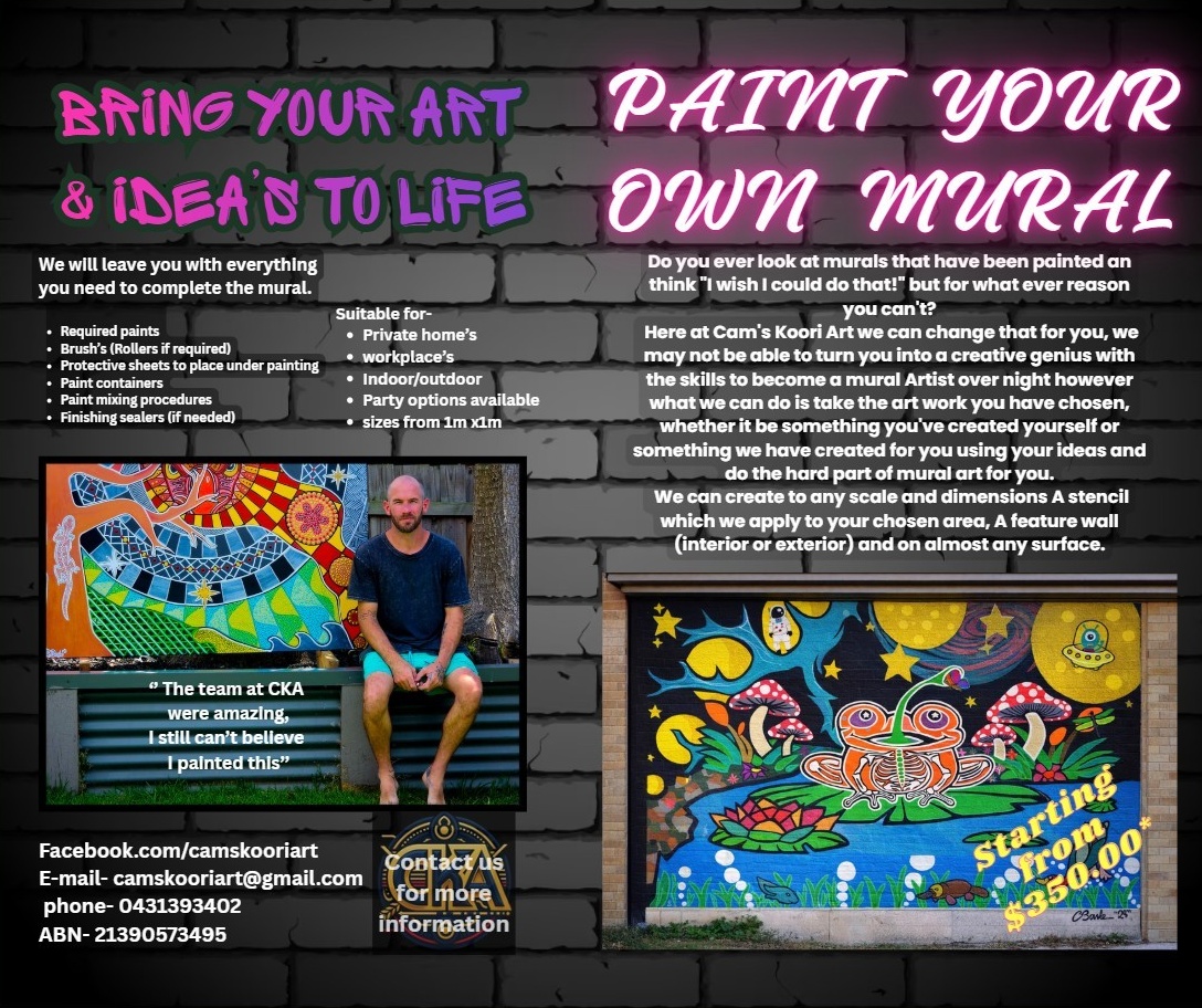 Paint your own mural — CKA