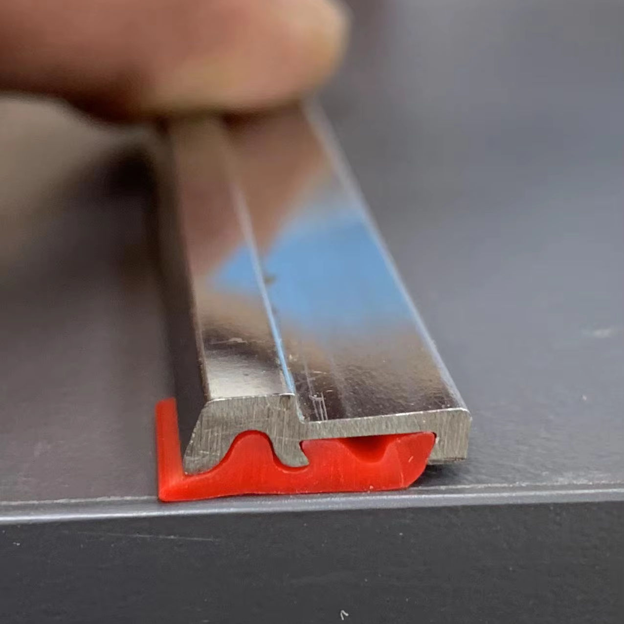 Detalle del labio rascador CL1