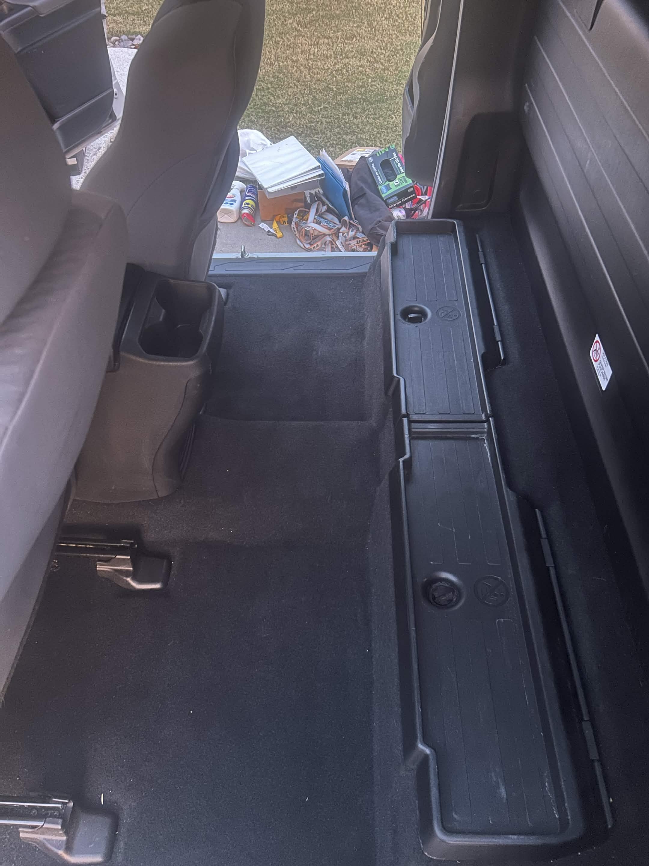 Rear Cab Floor Reset after