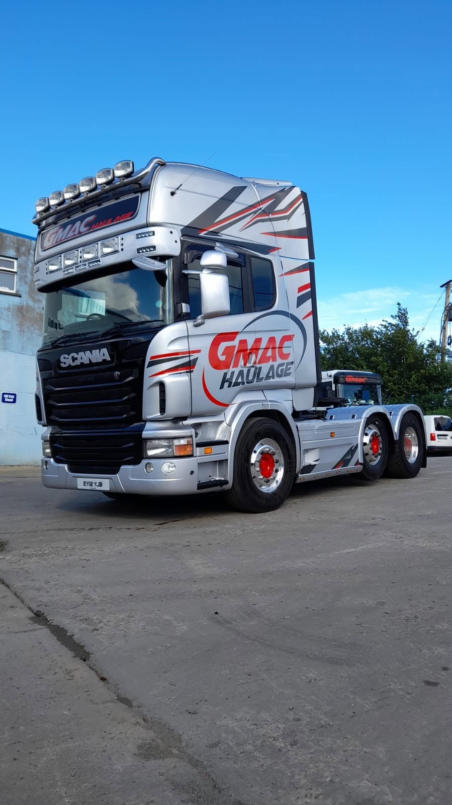 GMAC Haulage Scania R-Series tractor unit — pride of the fleet