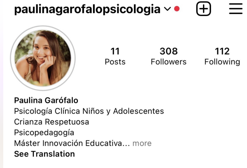 Paulina antes