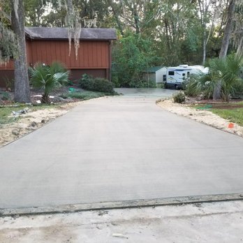 Driveway & RV Access Pad by JIT Concrete