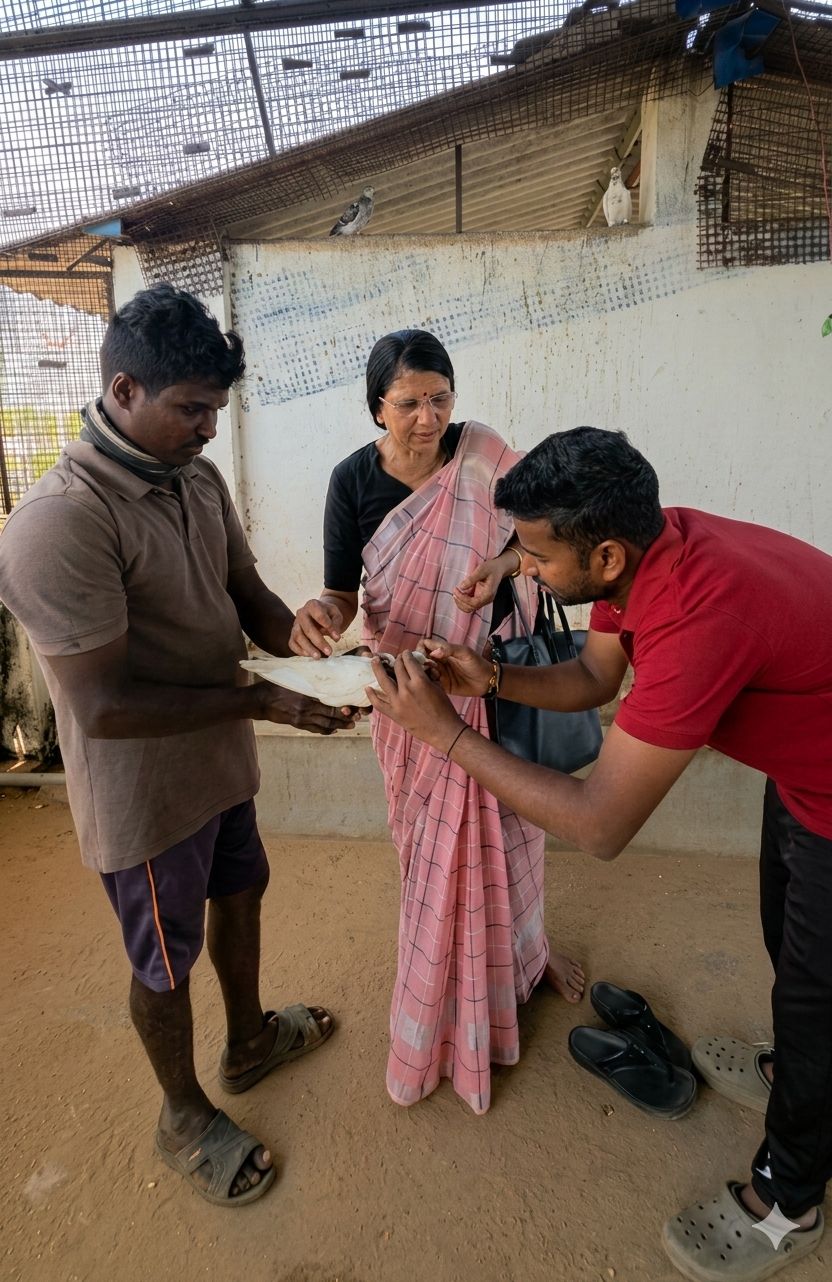 Rescue care at the shelter