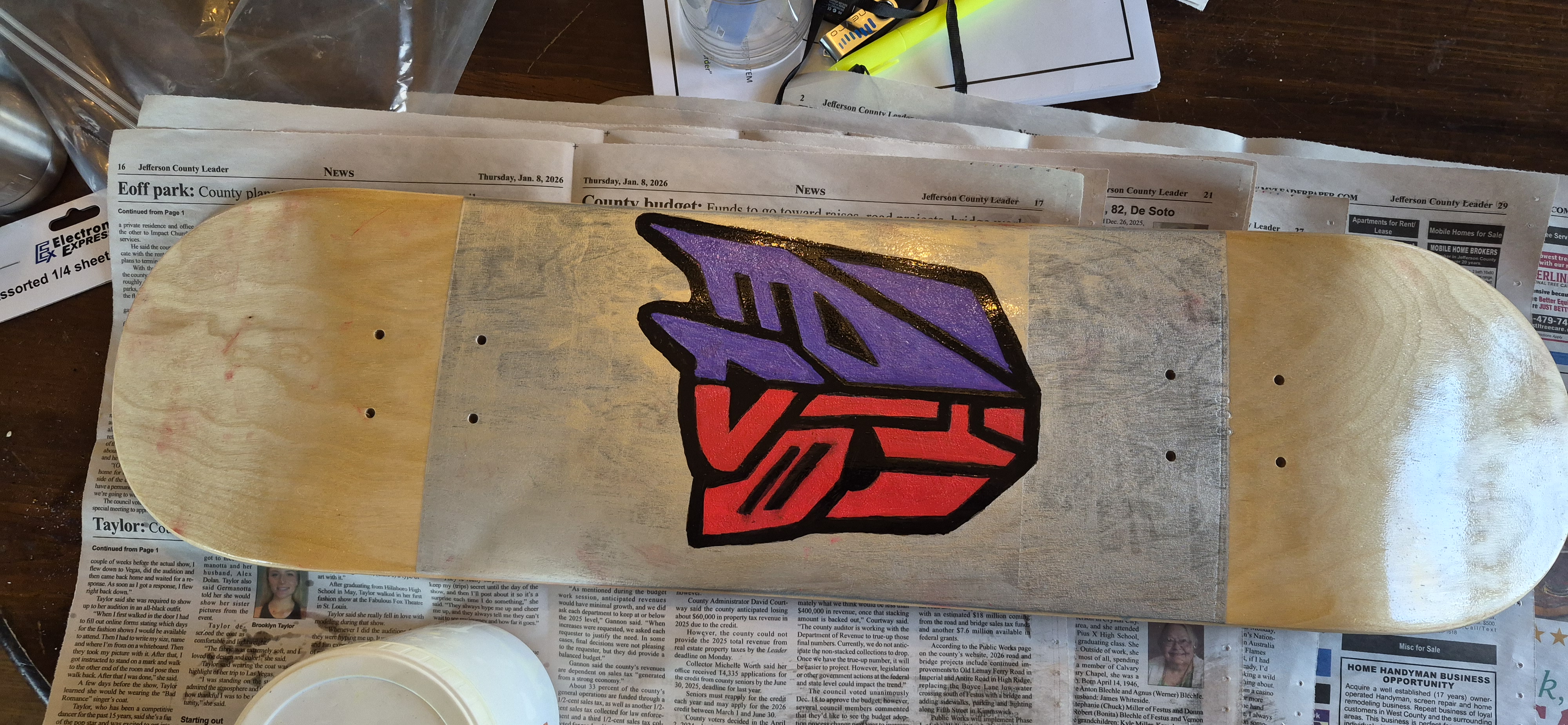 UV Reactive Transformers