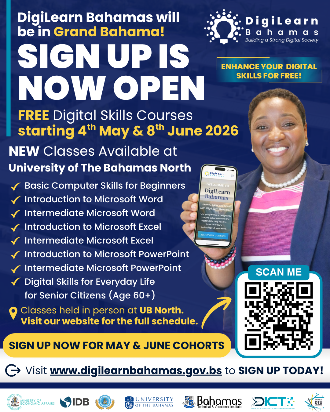 DigiLearn Bahamas — practical digital skills