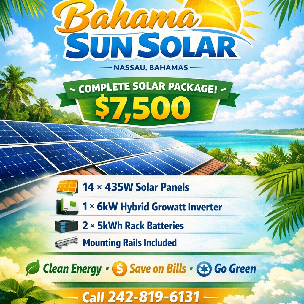 Bahama Sun Solar — powering island homes & businesses