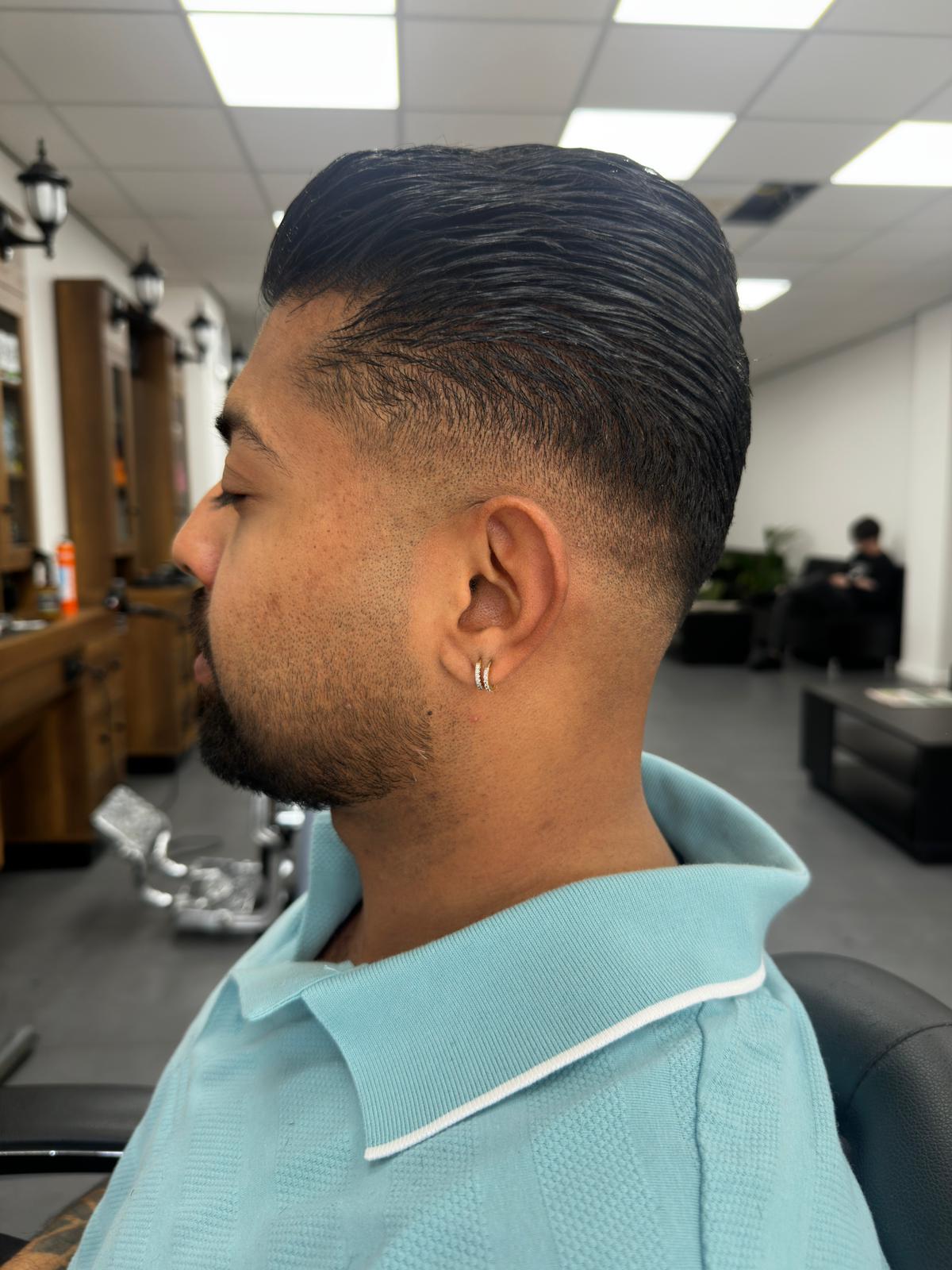 After haircut