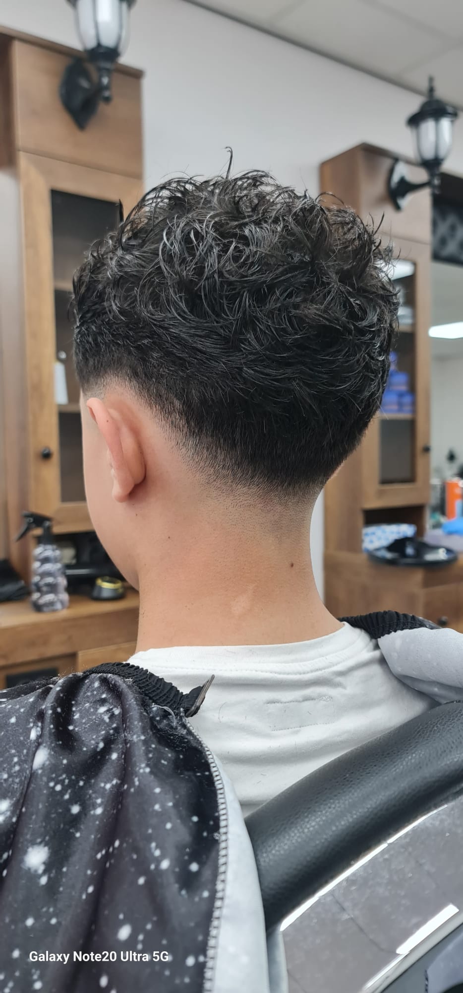 Long textured top fade