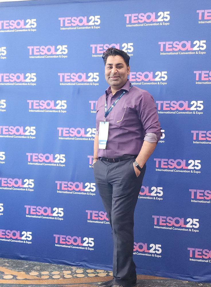 Karam Sodhi at TESOL25 International Convention & Expo