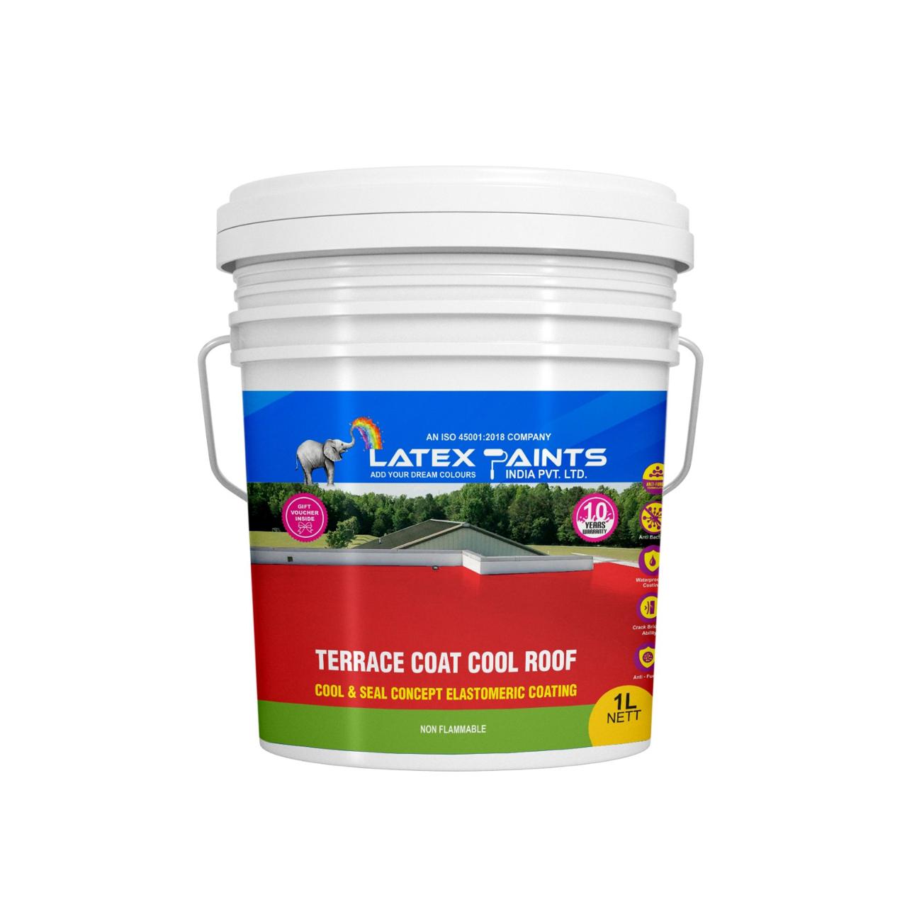 Terrace Coat Cool Roof (Elastomeric) — 20L