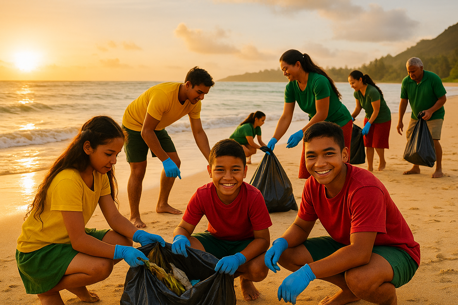 Kahuku Beach Clean Up